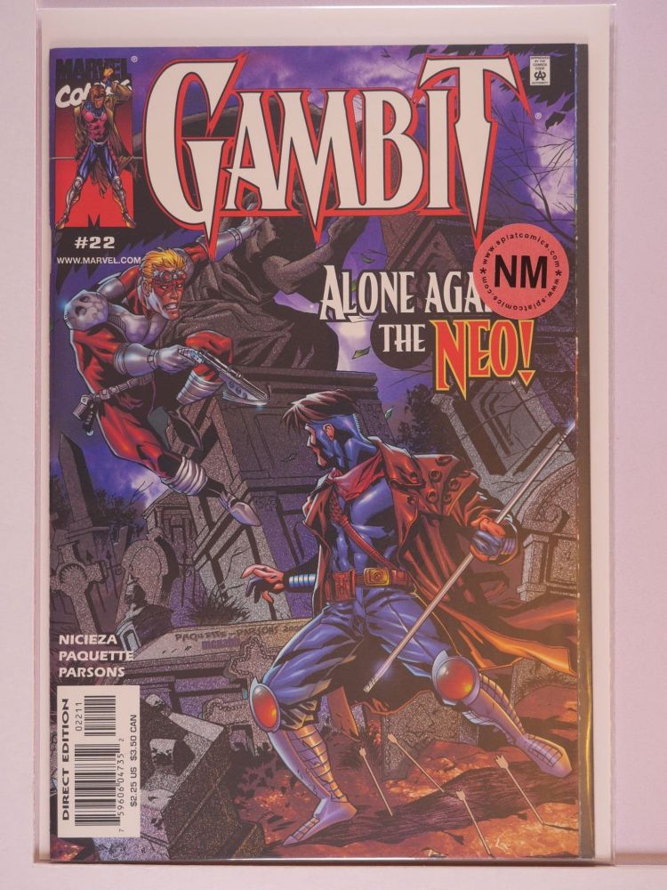 GAMBIT (1999) Volume 2: # 0022 NM