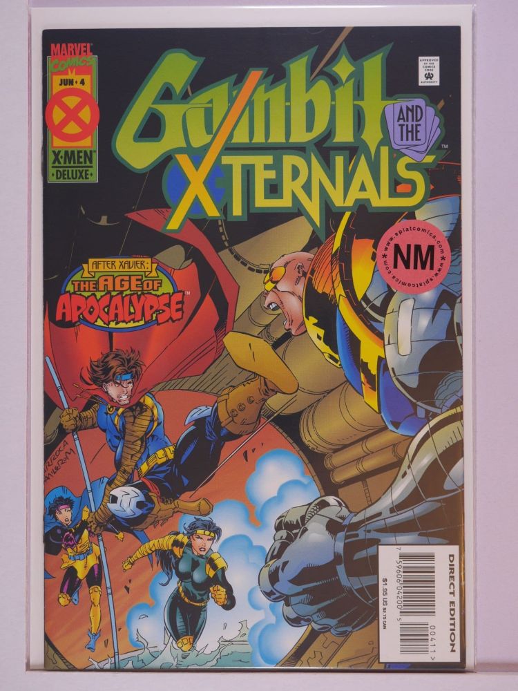 GAMBIT AND THE X-TERNALS (1995) Volume 1: # 0004 NM