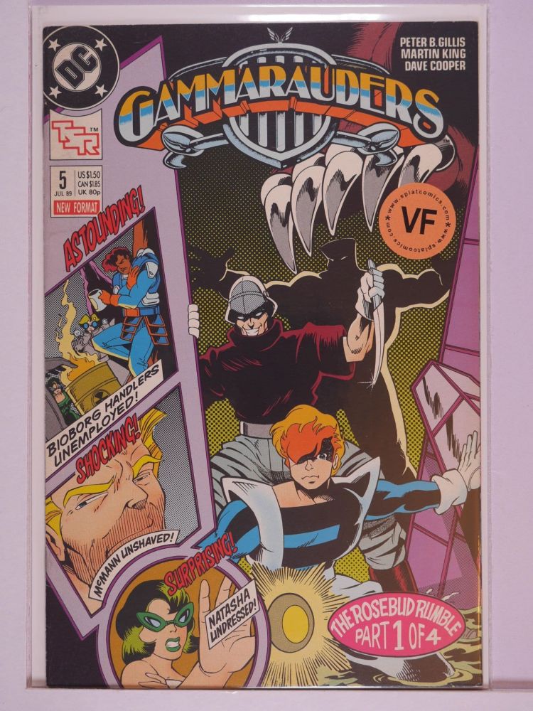 GAMMARAUDERS (1989) Volume 1: # 0005 VF