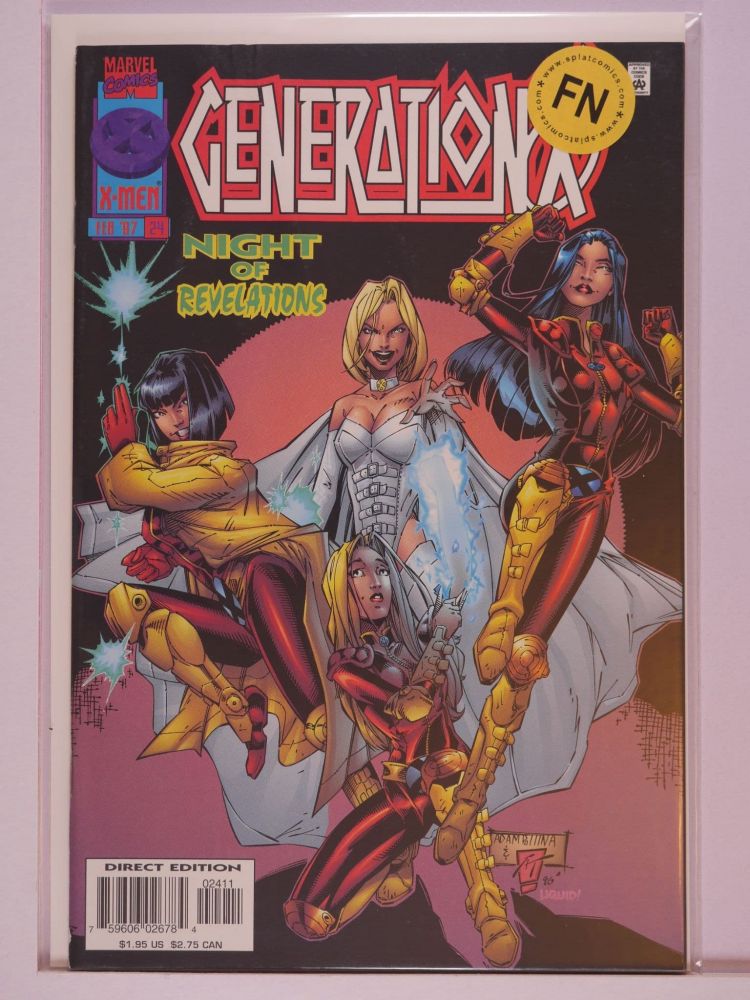 GENERATION X (1994) Volume 1: # 0024 FN