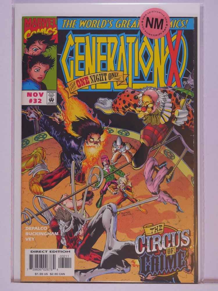 GENERATION X (1994) Volume 1: # 0032 NM