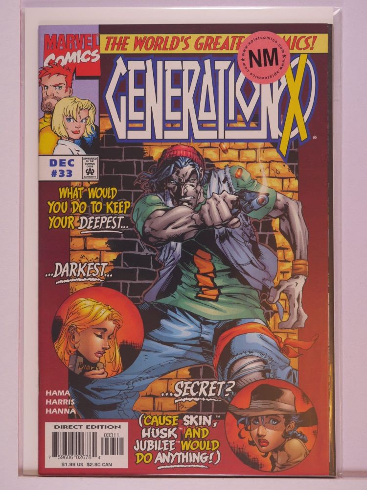 GENERATION X (1994) Volume 1: # 0033 NM