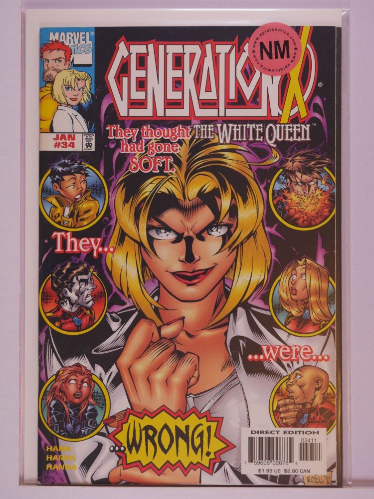 GENERATION X (1994) Volume 1: # 0034 NM