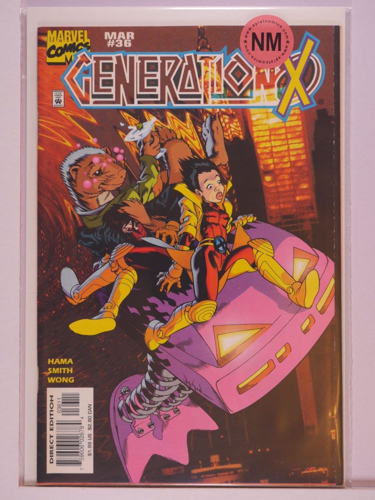GENERATION X (1994) Volume 1: # 0036 NM