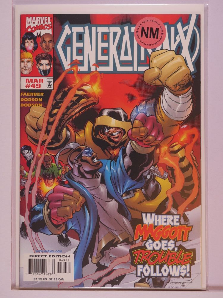 GENERATION X (1994) Volume 1: # 0049 NM