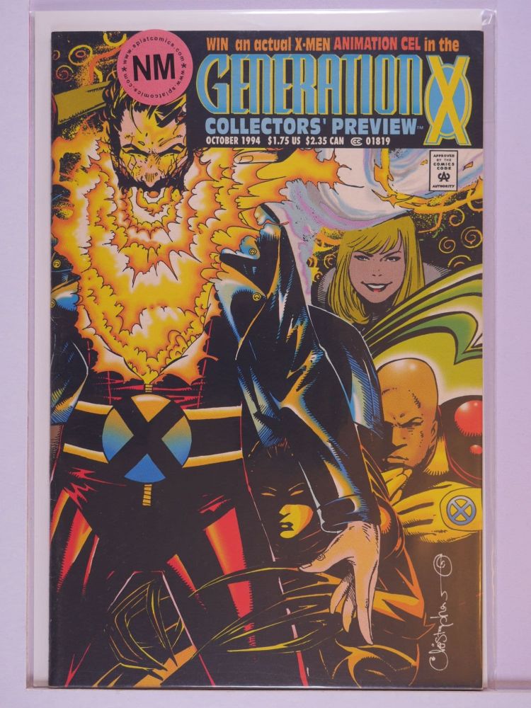 GENERATION X COLLECTORS PREVIEW (1994) Volume 1: # 0001 NM