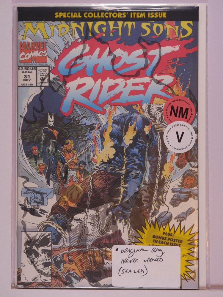 GHOST RIDER (1990) Volume 2: # 0031 NM BAG NEVER OPENED VARIANT