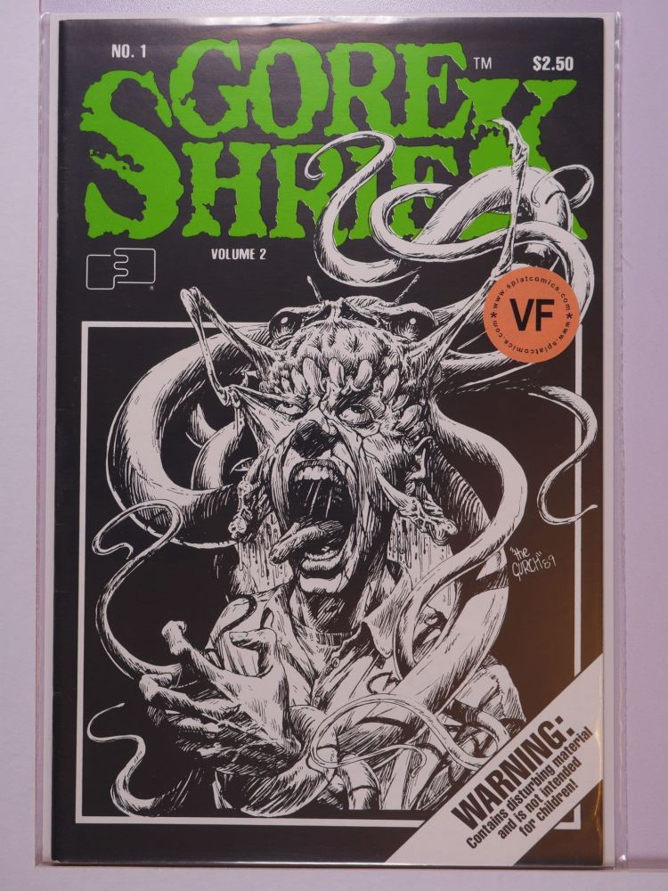 GORE SHRIEK (1990) Volume 2: # 0001 VF