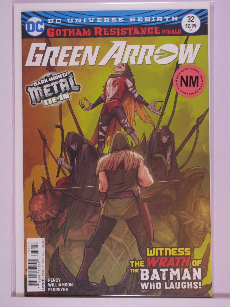 GREEN ARROW (2016) Volume 6: # 0032 NM