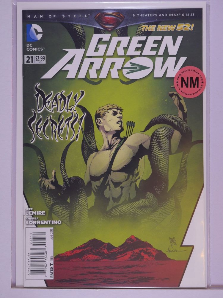 GREEN ARROW NEW 52 (2011) Volume 1: # 0021 NM