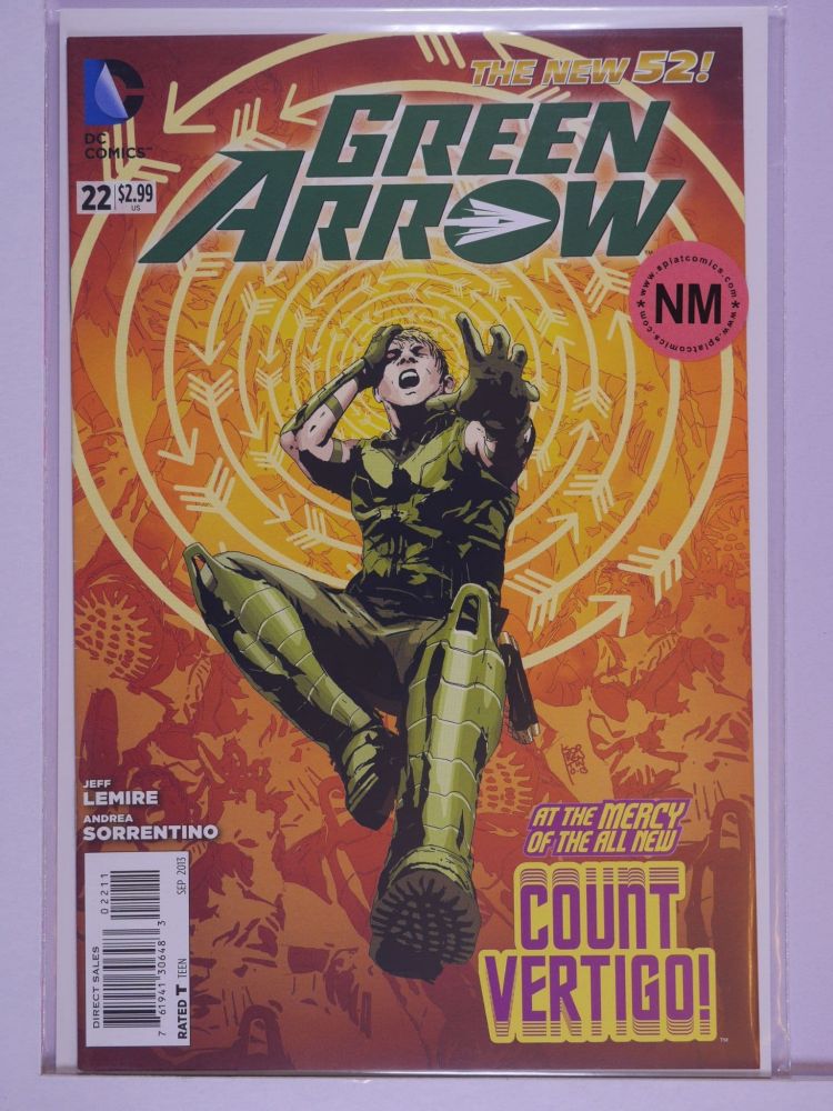 GREEN ARROW NEW 52 (2011) Volume 1: # 0022 NM