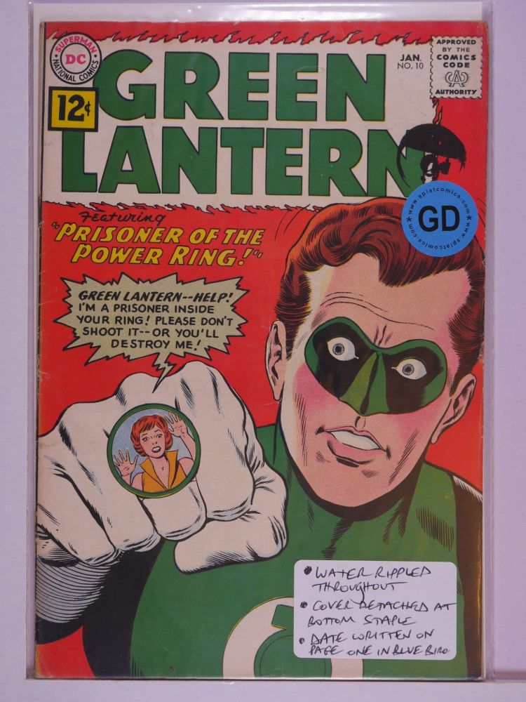 GREEN LANTERN (1960) Volume 2: # 0010 GD