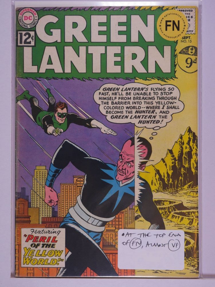 GREEN LANTERN (1960) Volume 2: # 0015 FN