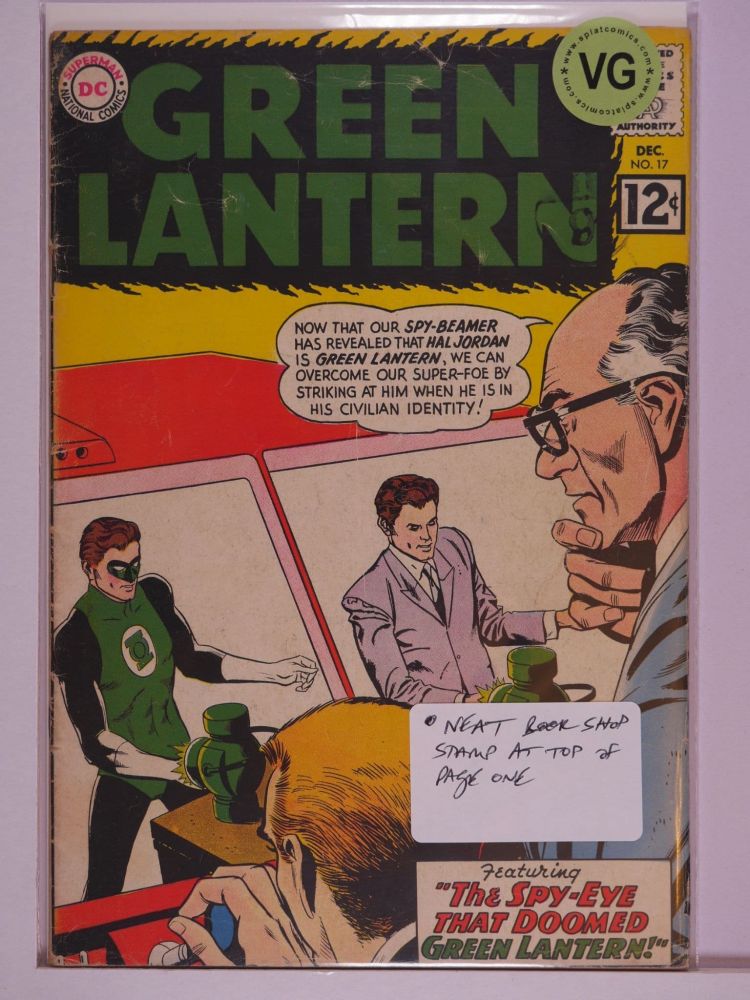 GREEN LANTERN (1960) Volume 2: # 0017 VG