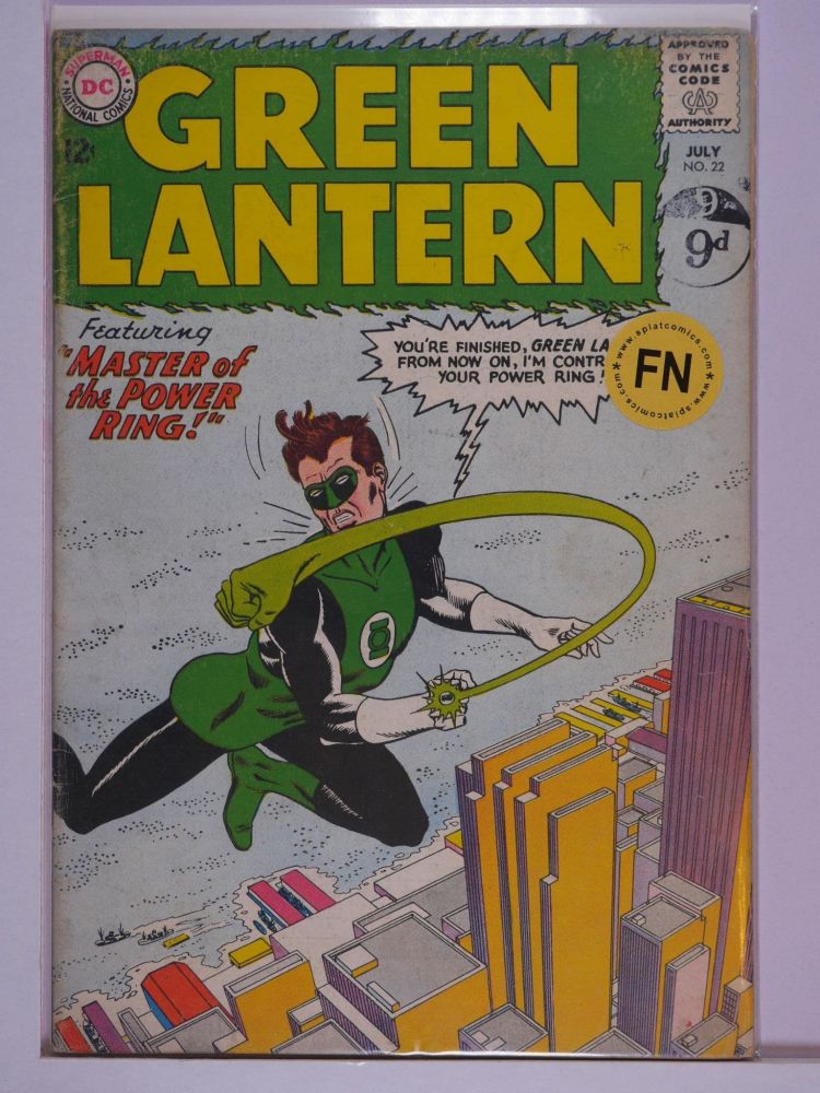 GREEN LANTERN (1960) Volume 2: # 0022 FN