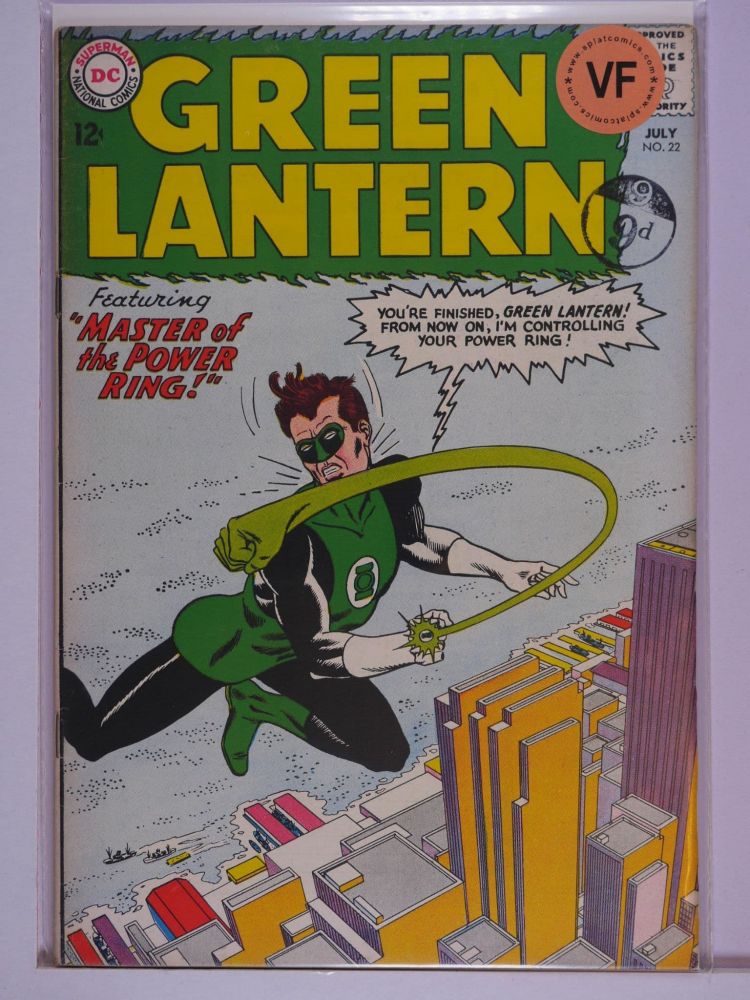 GREEN LANTERN (1960) Volume 2: # 0022 VF