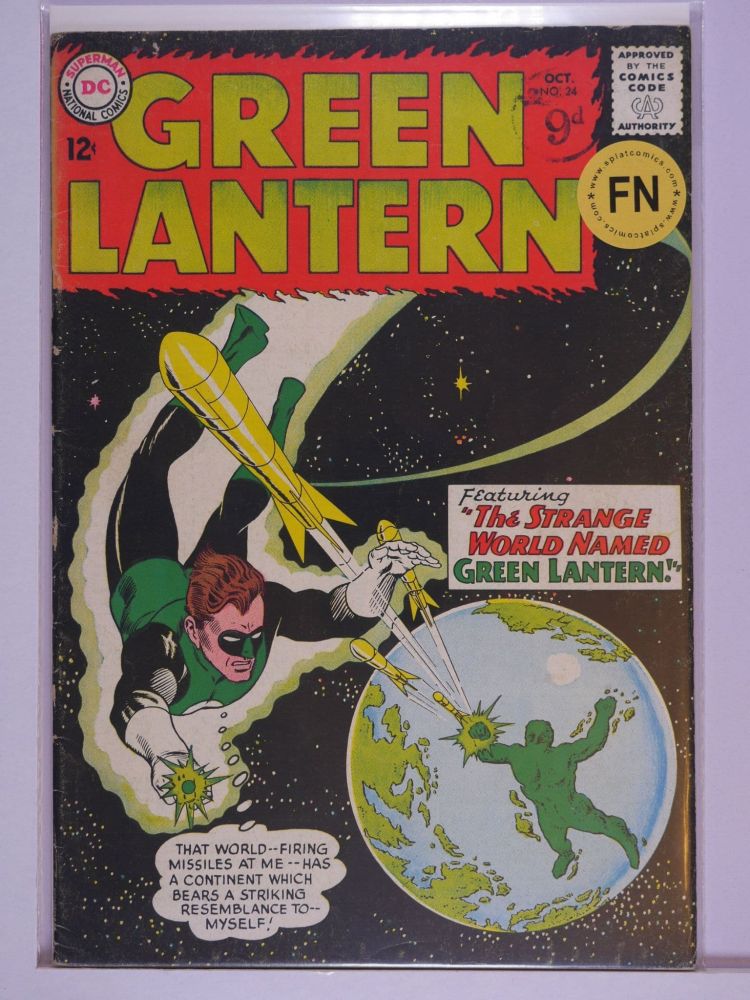 GREEN LANTERN (1960) Volume 2: # 0024 FN