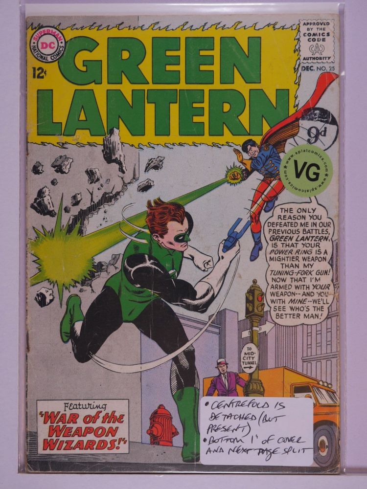 GREEN LANTERN (1960) Volume 2: # 0025 VG