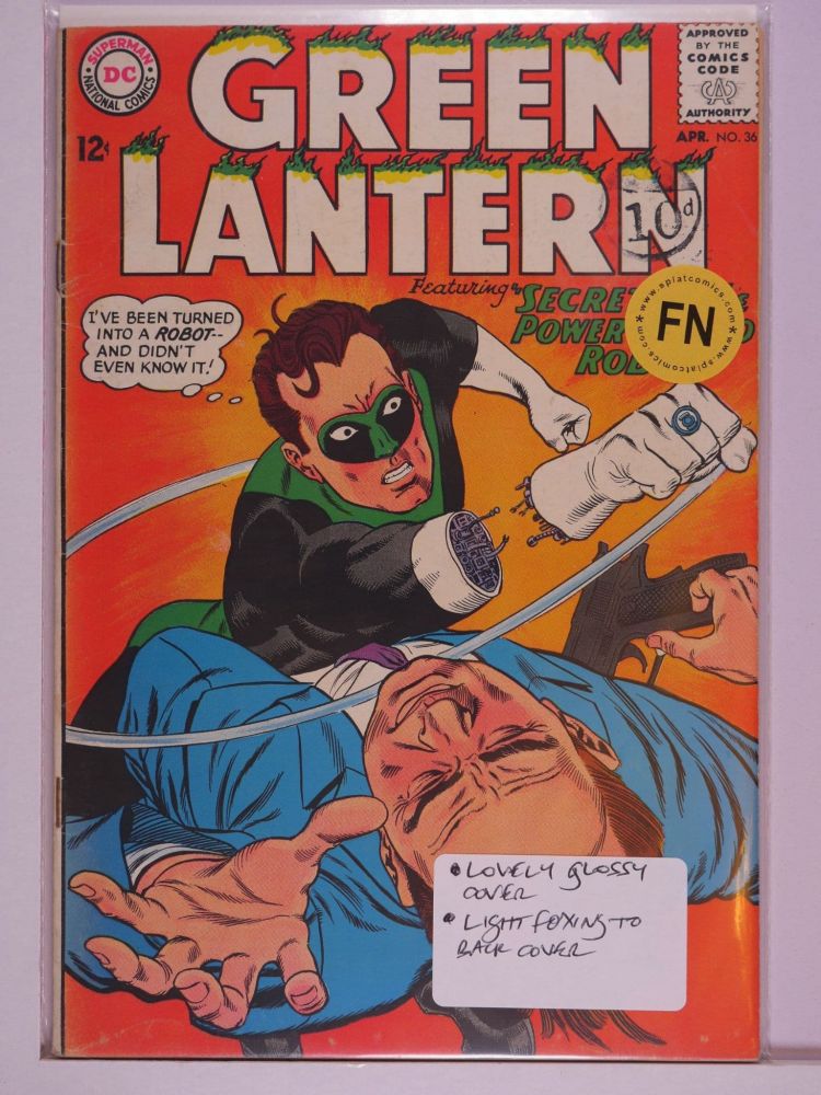 GREEN LANTERN (1960) Volume 2: # 0036 FN