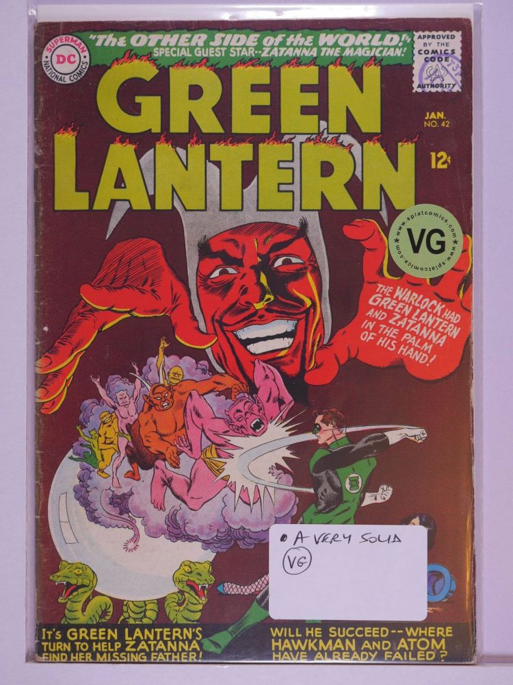 GREEN LANTERN (1960) Volume 2: # 0042 VG