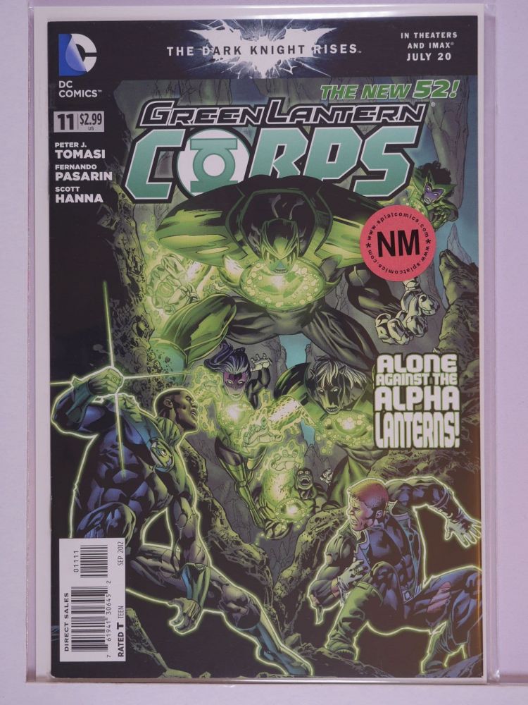 GREEN LANTERN CORPS NEW 52 (2011) Volume 1: # 0011 NM