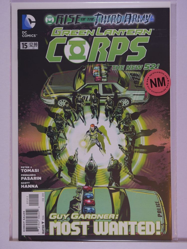 GREEN LANTERN CORPS NEW 52 (2011) Volume 1: # 0015 NM