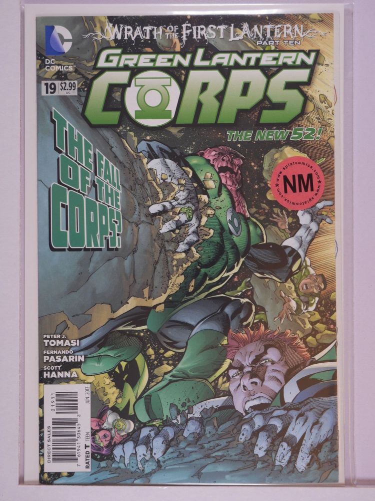 GREEN LANTERN CORPS NEW 52 (2011) Volume 1: # 0019 NM