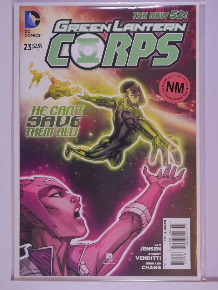 GREEN LANTERN CORPS NEW 52 (2011) Volume 1: # 0023 NM