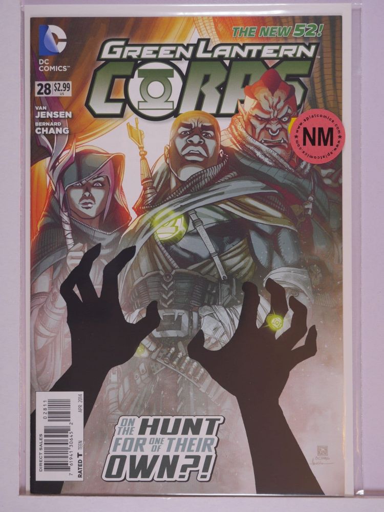 GREEN LANTERN CORPS NEW 52 (2011) Volume 1: # 0028 NM