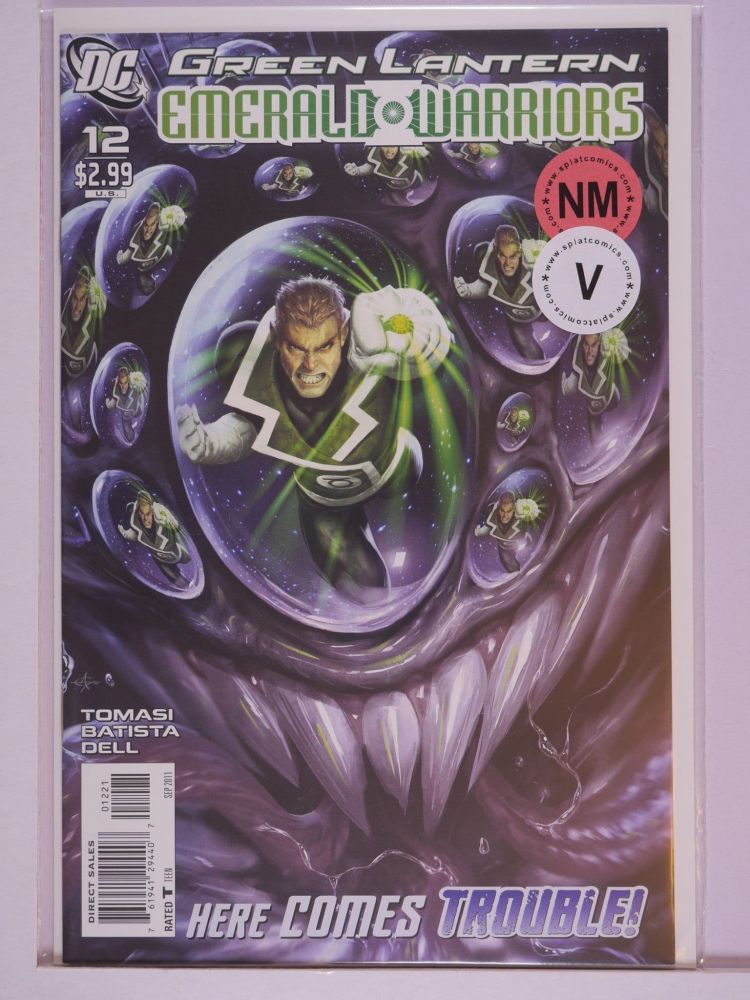 GREEN LANTERN EMERALD WARRIORS (2010) Volume 1: # 0012 NM ALEX GARNER PURPLE TEETH COVER VARIANT