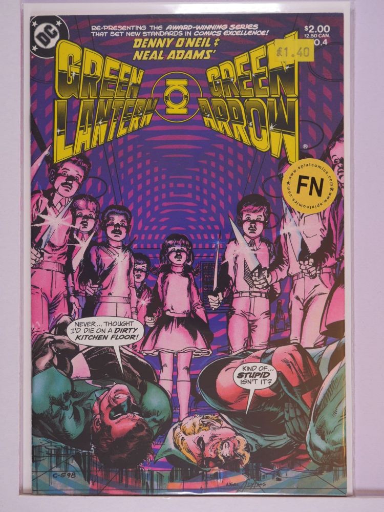 GREEN LANTERN GREEN ARROW (1983) Volume 1: # 0004 FN