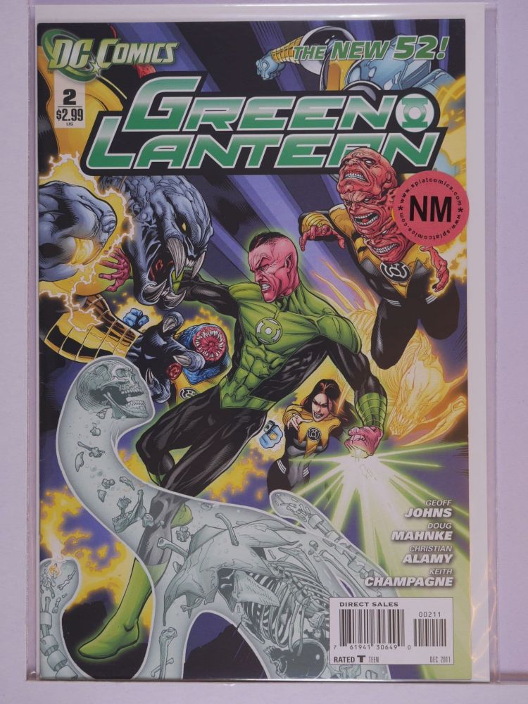 GREEN LANTERN NEW 52 (2011) Volume 1: # 0002 NM