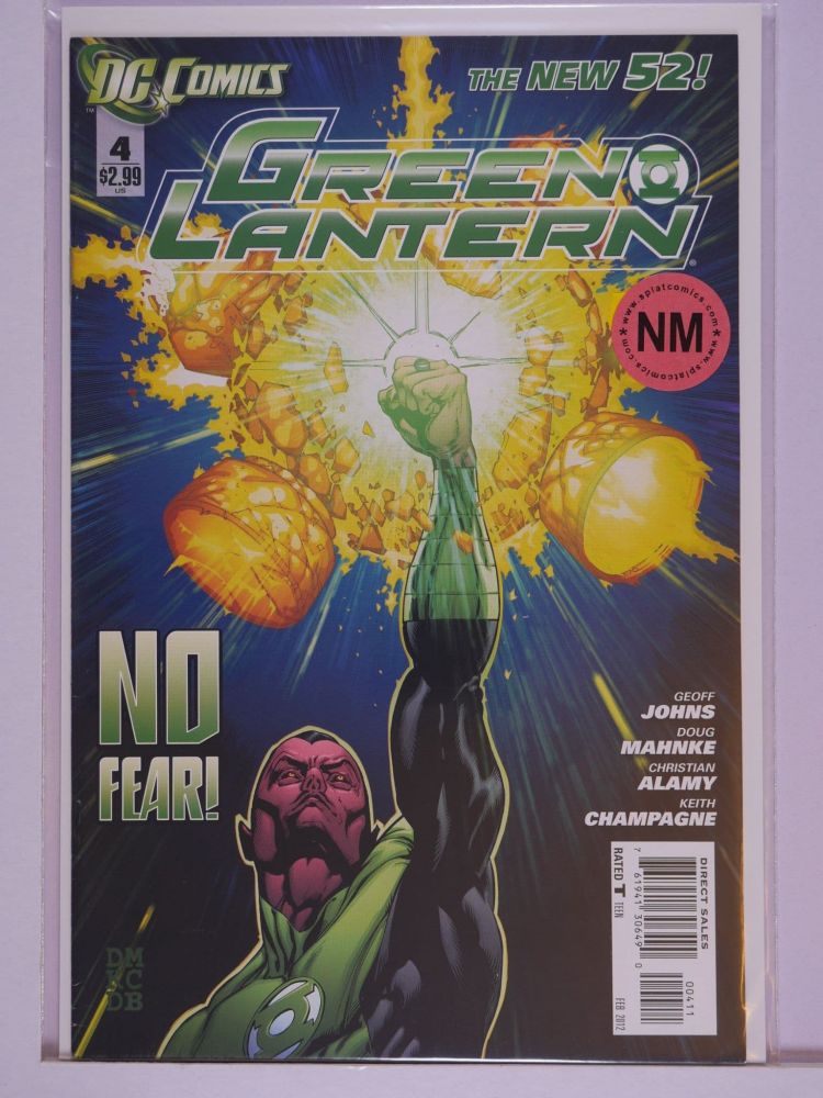 GREEN LANTERN NEW 52 (2011) Volume 1: # 0004 NM