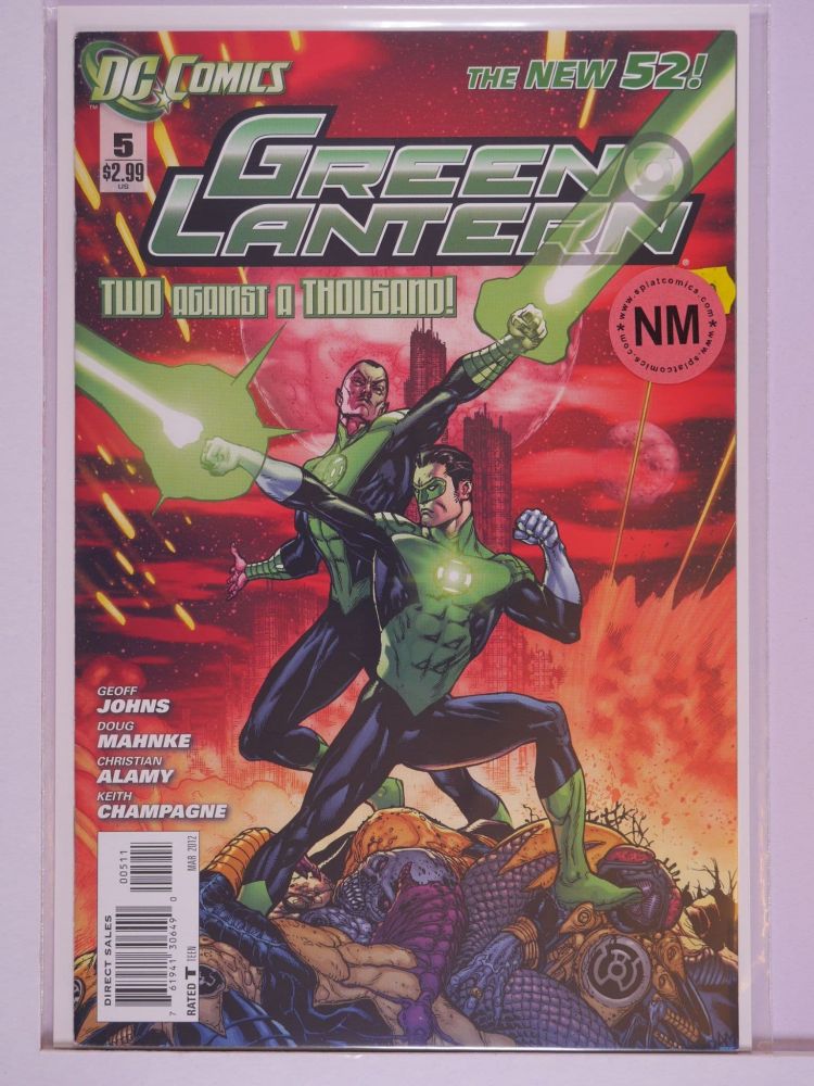 GREEN LANTERN NEW 52 (2011) Volume 1: # 0005 NM