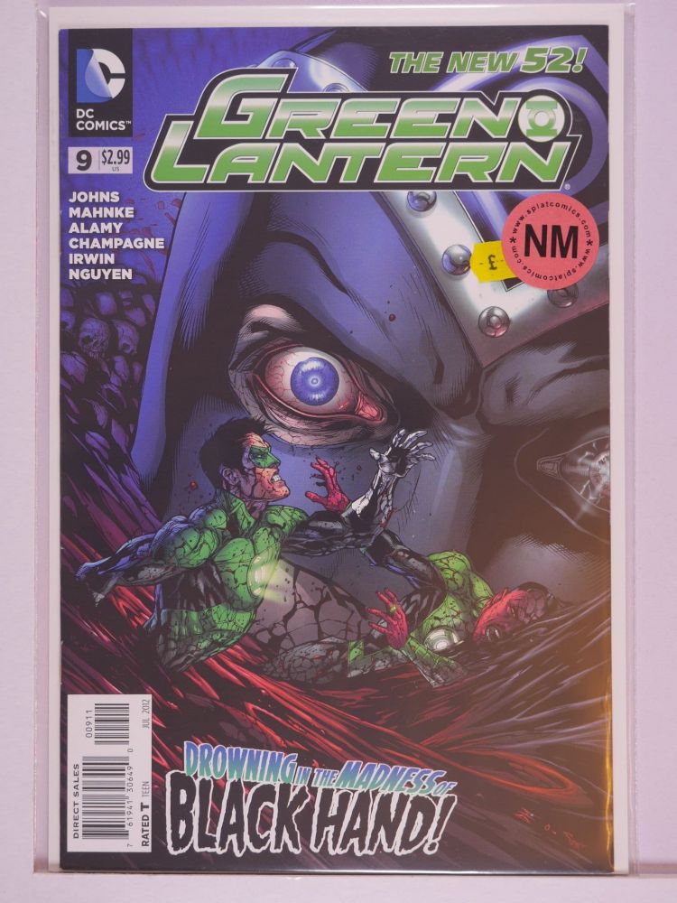 GREEN LANTERN NEW 52 (2011) Volume 1: # 0009 NM