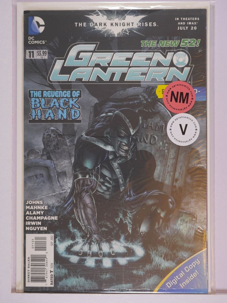 GREEN LANTERN NEW 52 (2011) Volume 1: # 0011 NM COMBO PACK VARIANT