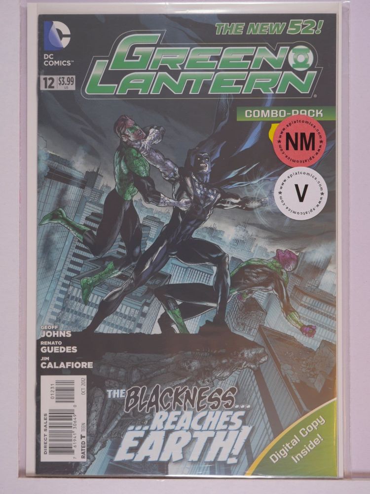 GREEN LANTERN NEW 52 (2011) Volume 1: # 0012 NM COMBO PACK VARIANT