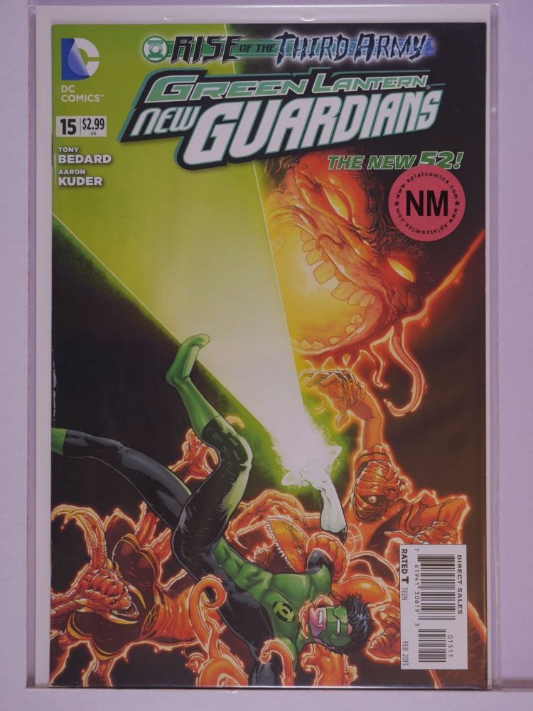 GREEN LANTERN NEW GUARDIANS NEW 52 (2011) Volume 1: # 0015 NM