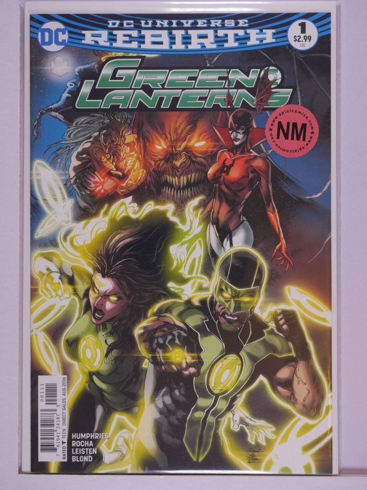 GREEN LANTERNS (2016) Volume 1: # 0001 NM
