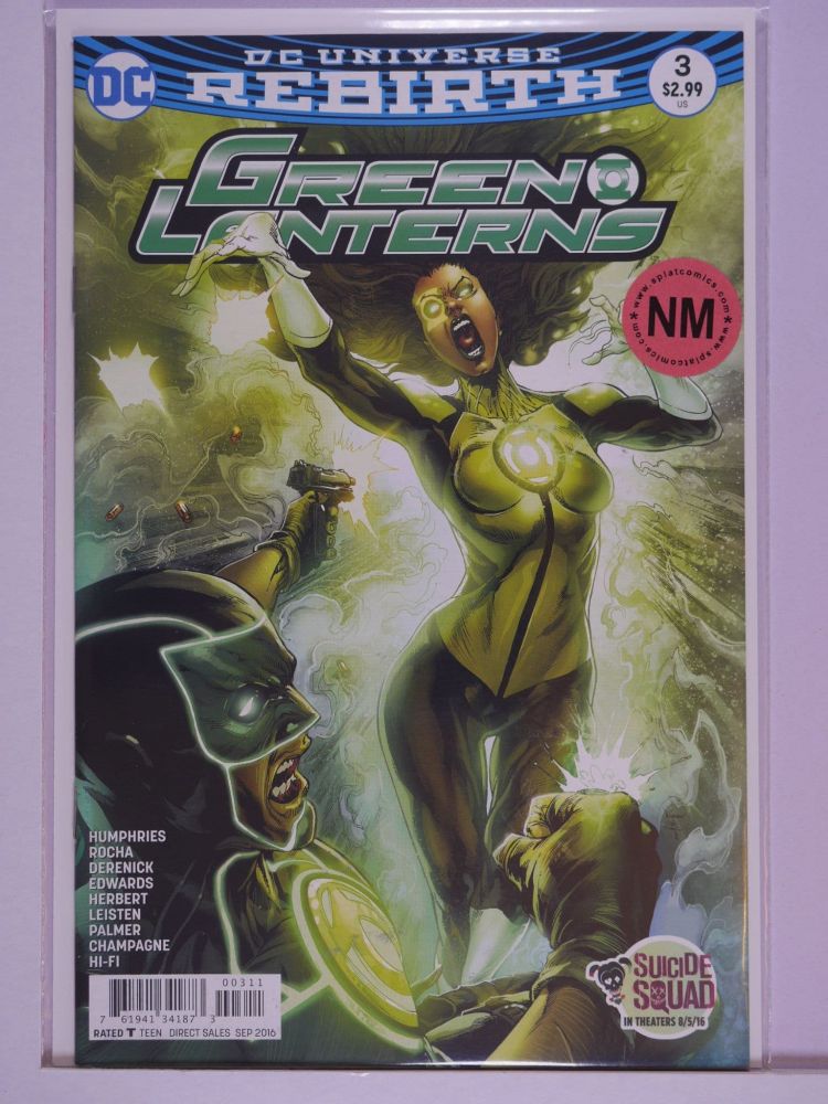 GREEN LANTERNS (2016) Volume 1: # 0003 NM
