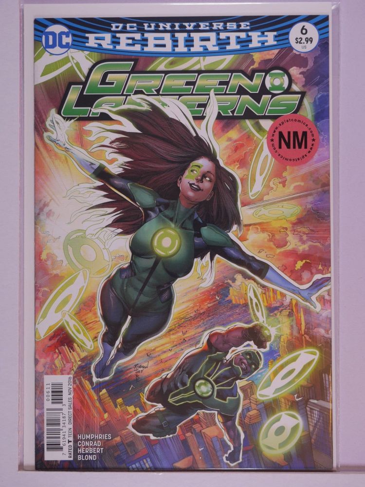 GREEN LANTERNS (2016) Volume 1: # 0006 NM