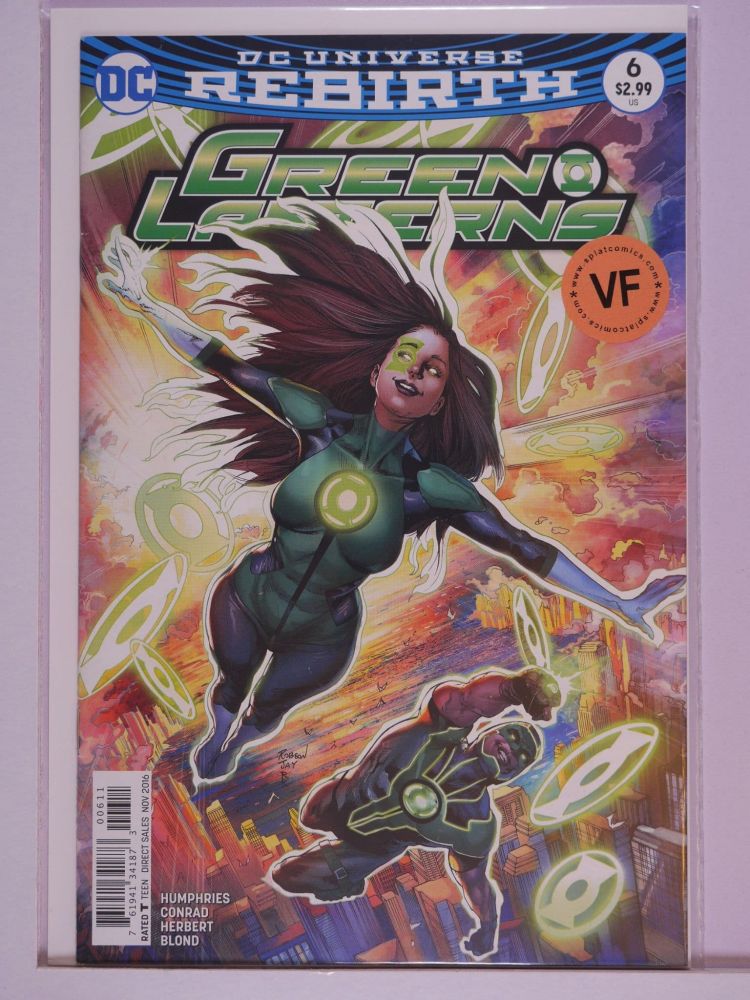 GREEN LANTERNS (2016) Volume 1: # 0006 VF