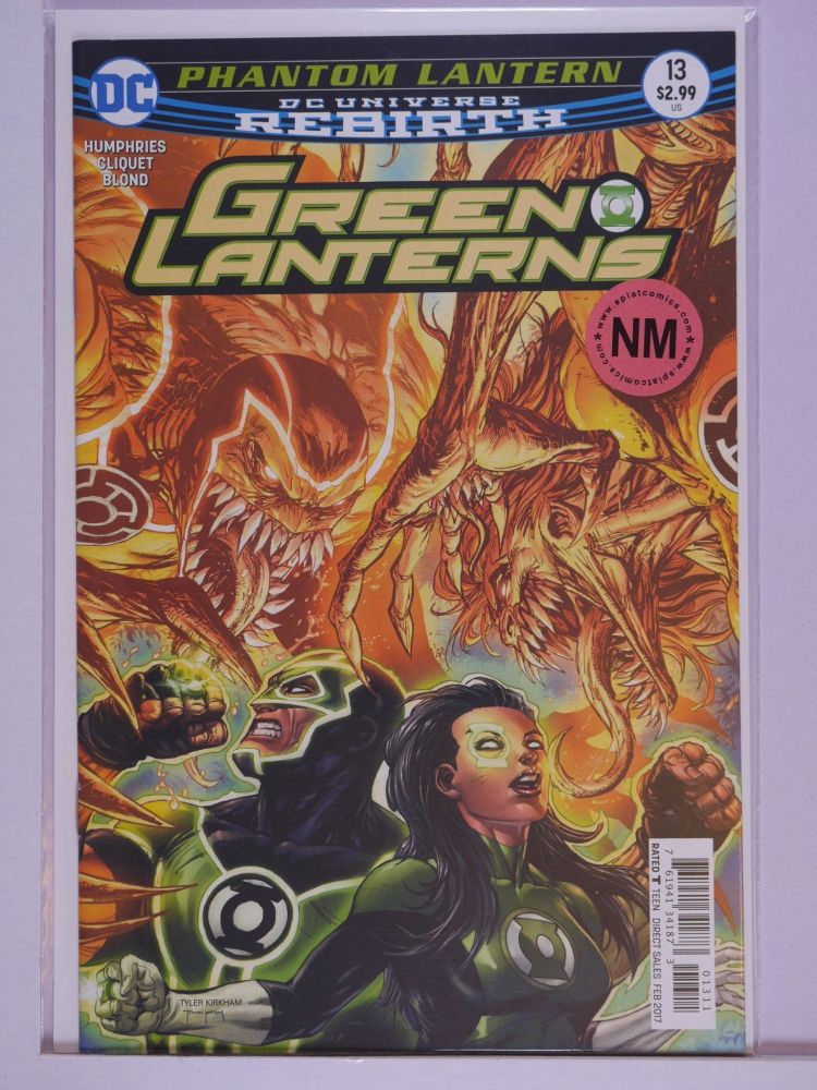 GREEN LANTERNS (2016) Volume 1: # 0013 NM