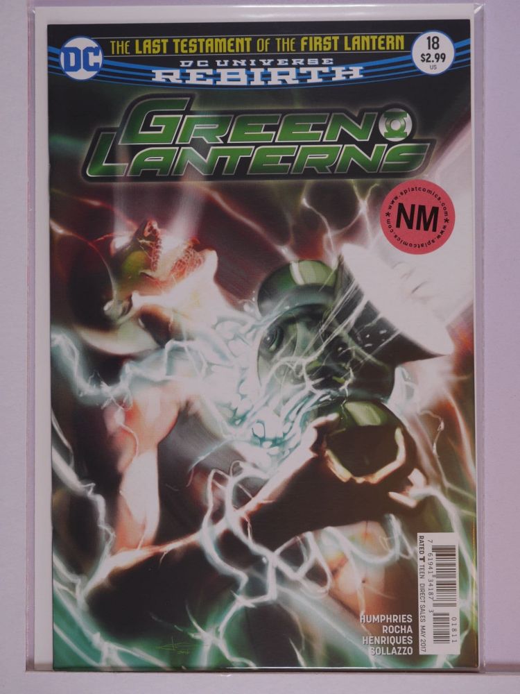 GREEN LANTERNS (2016) Volume 1: # 0018 NM