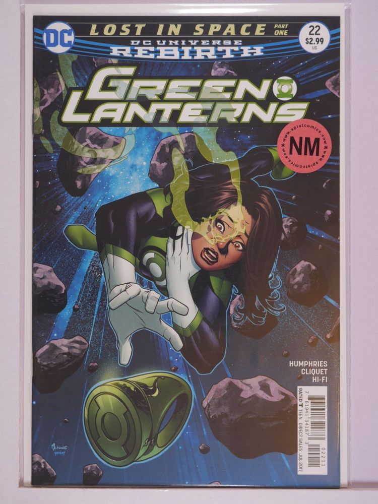 GREEN LANTERNS (2016) Volume 1: # 0022 NM