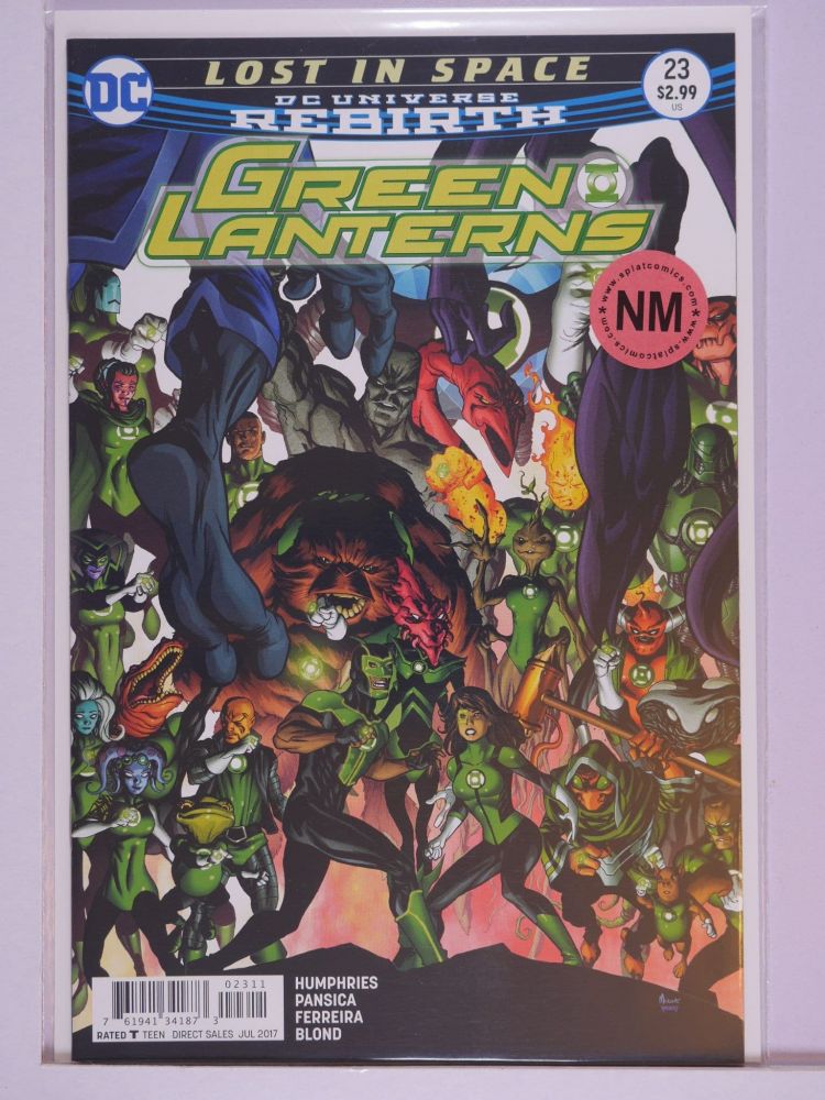 GREEN LANTERNS (2016) Volume 1: # 0023 NM
