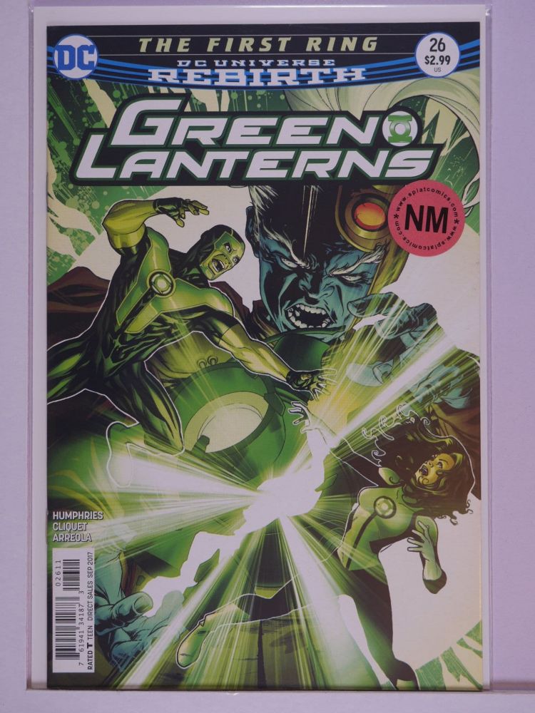 GREEN LANTERNS (2016) Volume 1: # 0026 NM