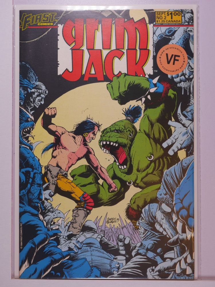 GRIM JACK (1984) Volume 1: # 0002 VF