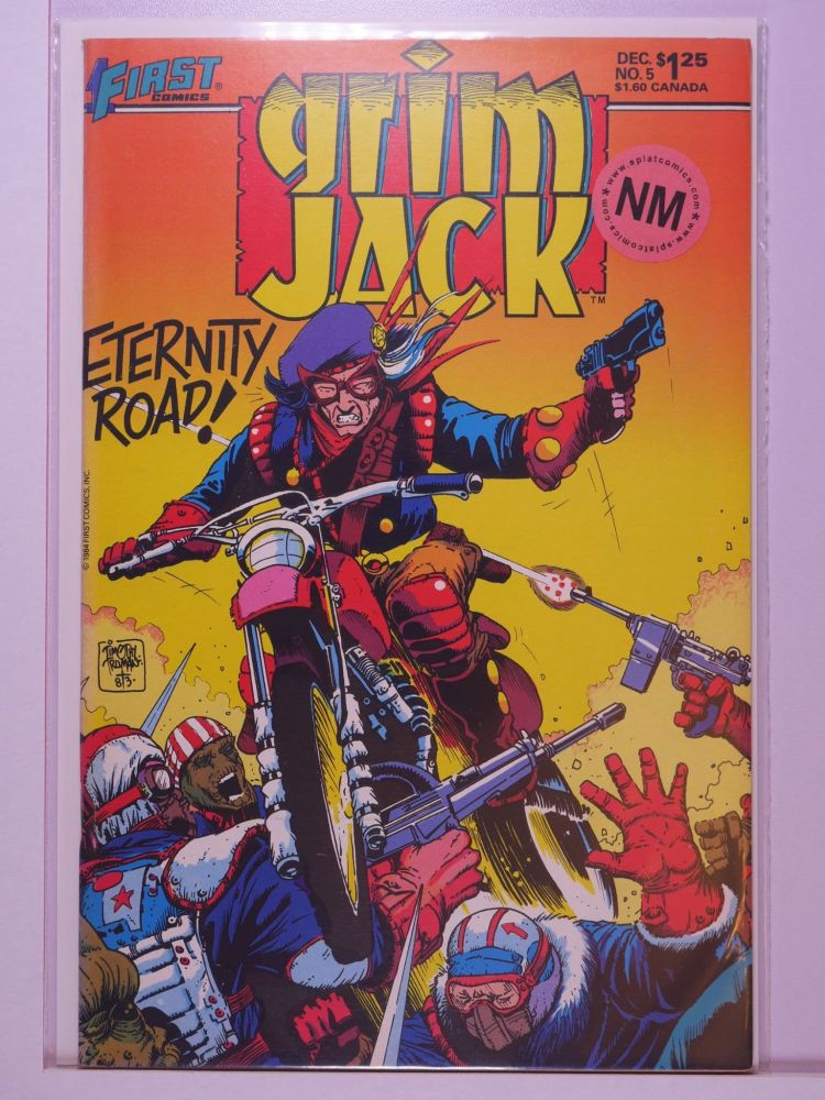 GRIM JACK (1984) Volume 1: # 0005 NM
