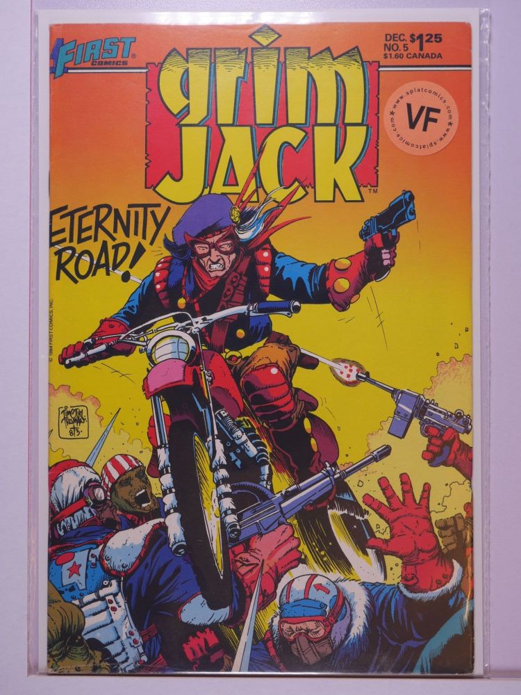 GRIM JACK (1984) Volume 1: # 0005 VF